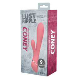 Lust Ripple Vibro Rabbit Coney 11.5 x 3.5cm